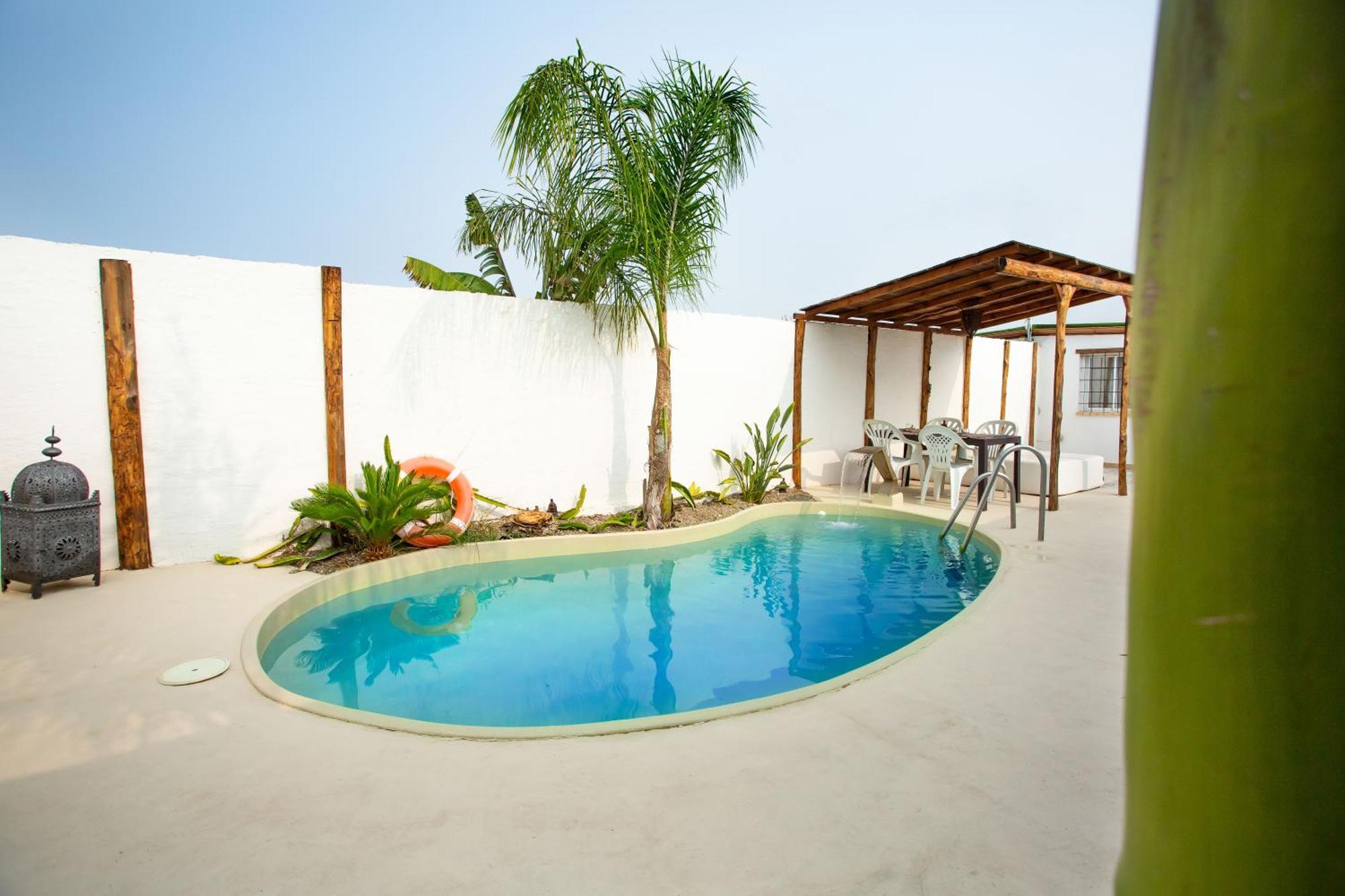 Villa Casa Blanca Luxury Spa Con Piscina Privada Y Jacuzzi Privado Chiclana de la Frontera Eksteriør bilde
