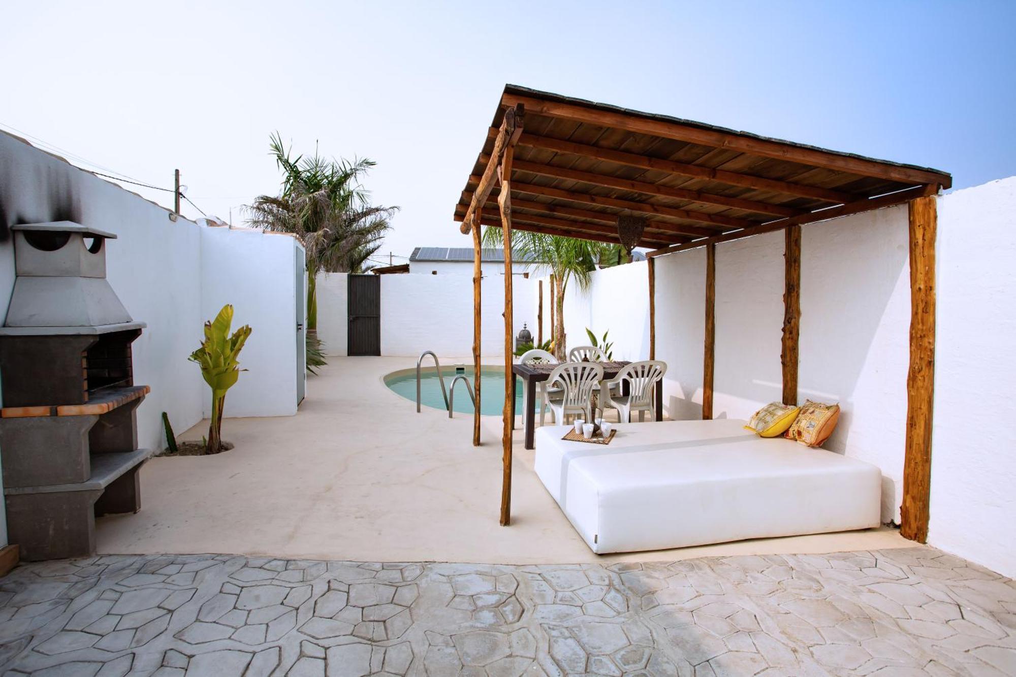 Villa Casa Blanca Luxury Spa Con Piscina Privada Y Jacuzzi Privado Chiclana de la Frontera Eksteriør bilde